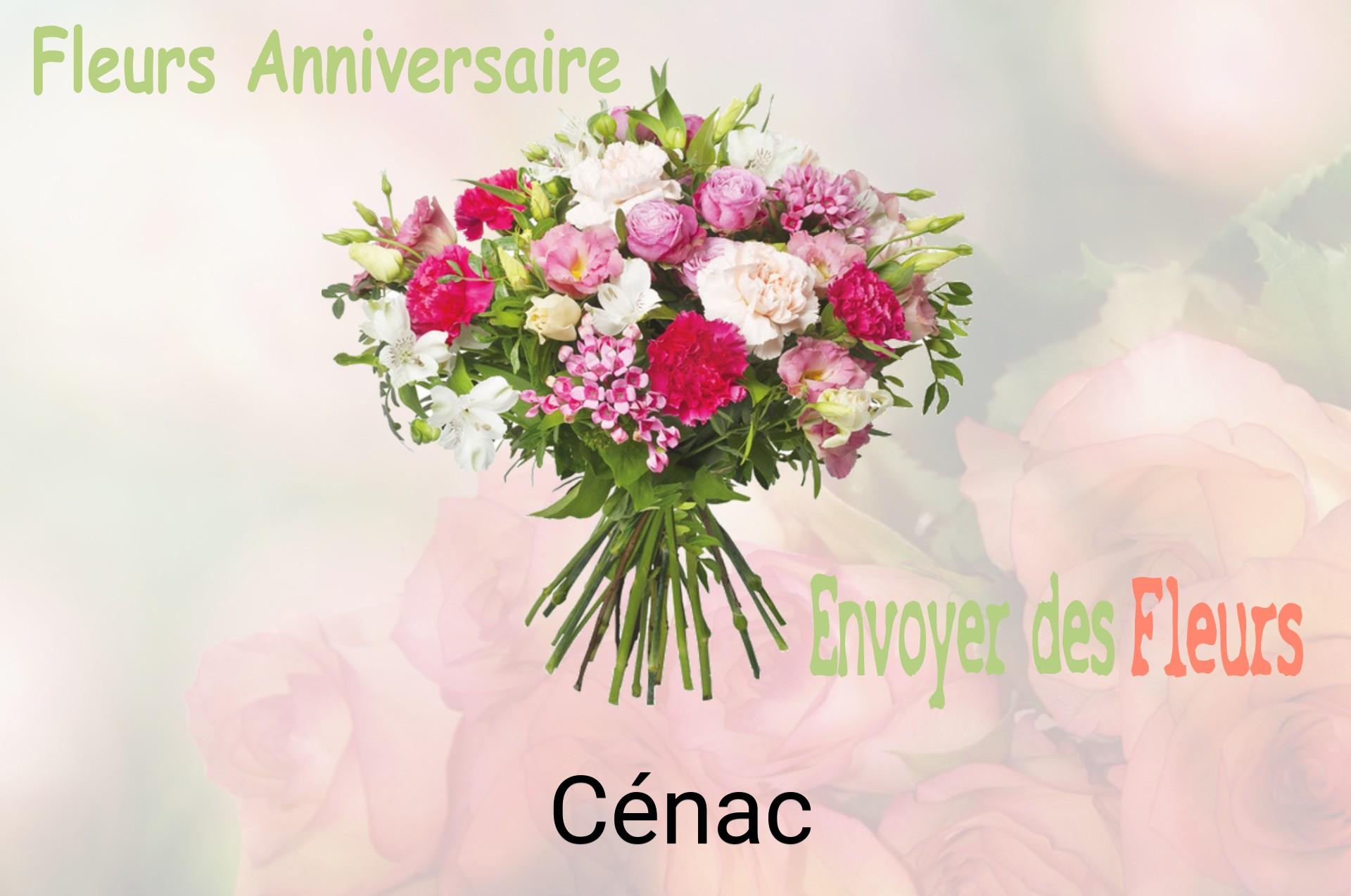 Bouquet de fleurs d’anniversaire livré à Cénac